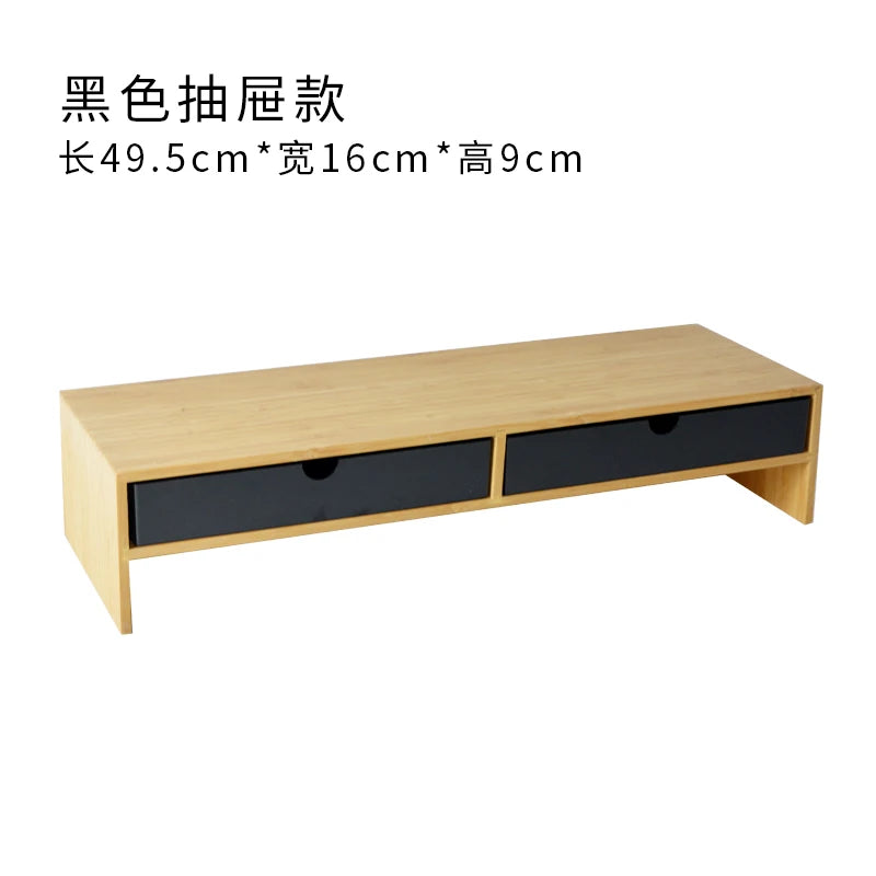 Deskox Kanso Wood-Grain Monitor Rack — Deskox Modern Desks & Workspace Accessories — view 6