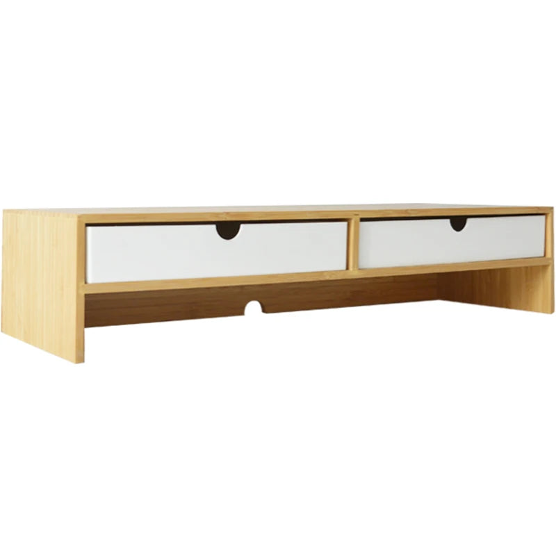 Deskox Kanso Wood-Grain Monitor Rack — Deskox Modern Desks & Workspace Accessories — view 5
