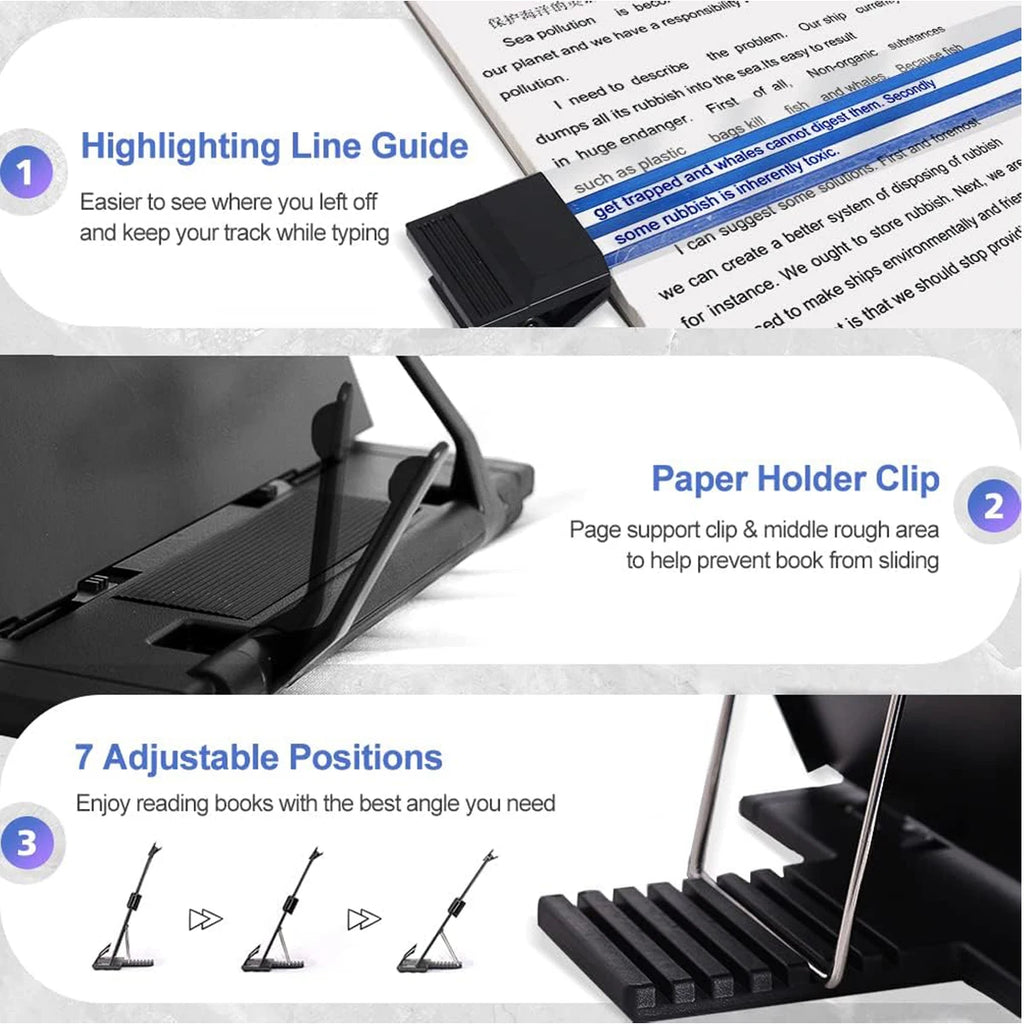 Deskox Rett Adjustable Document Stand — Deskox Modern Desks & Workspace Accessories — view 6