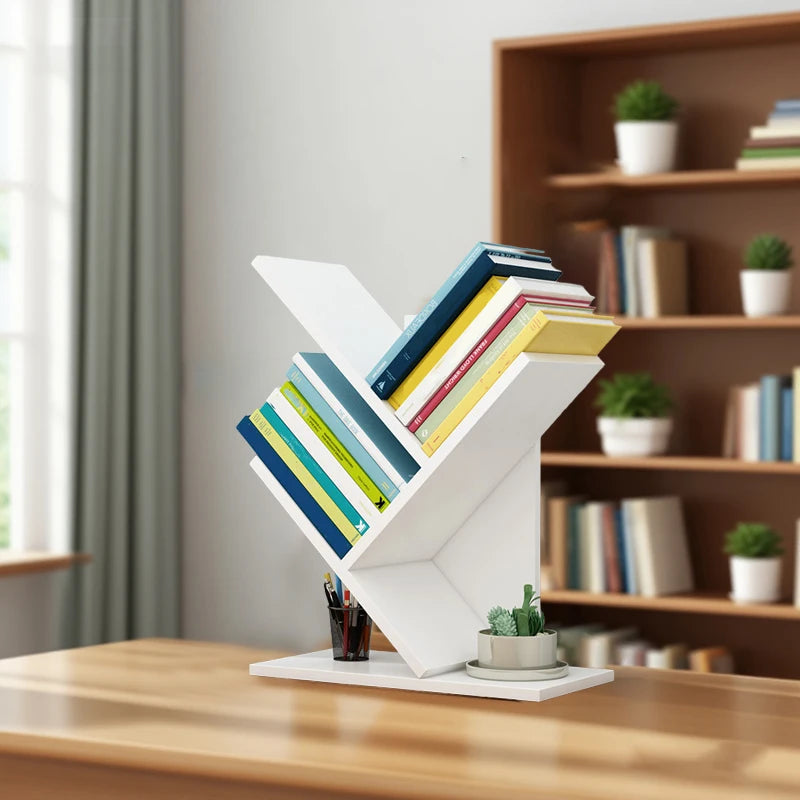 Deskox Furu Three-Tier Desktop Bookshelf — Deskox Modern Desks & Workspace Accessories — view 6