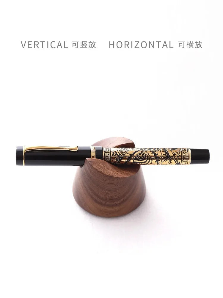 Deskox Eik Walnut Fountain Pen Rest — Deskox Modern Desks & Workspace Accessories — view 3