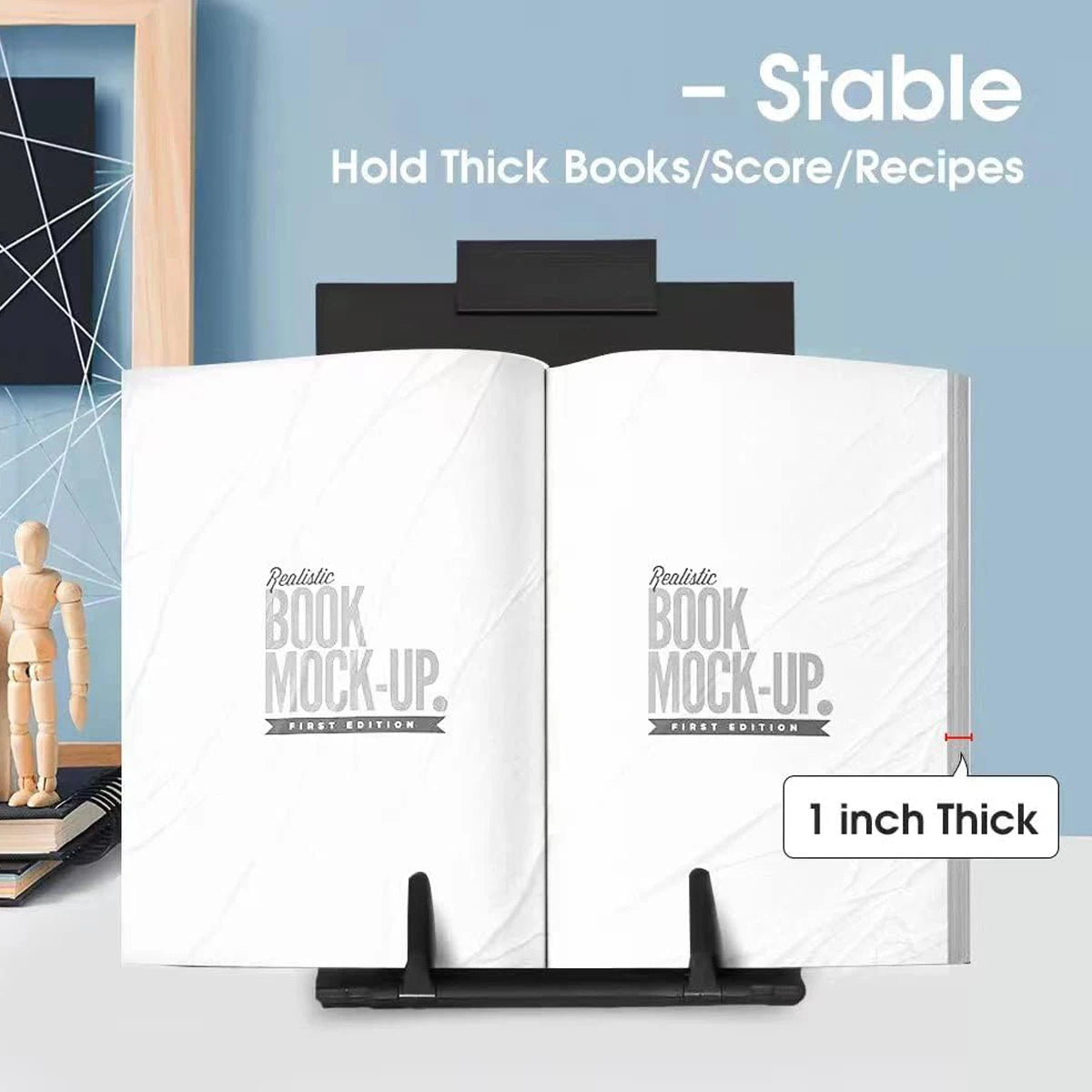 Deskox Rett Adjustable Document Stand — Deskox Modern Desks & Workspace Accessories — view 5