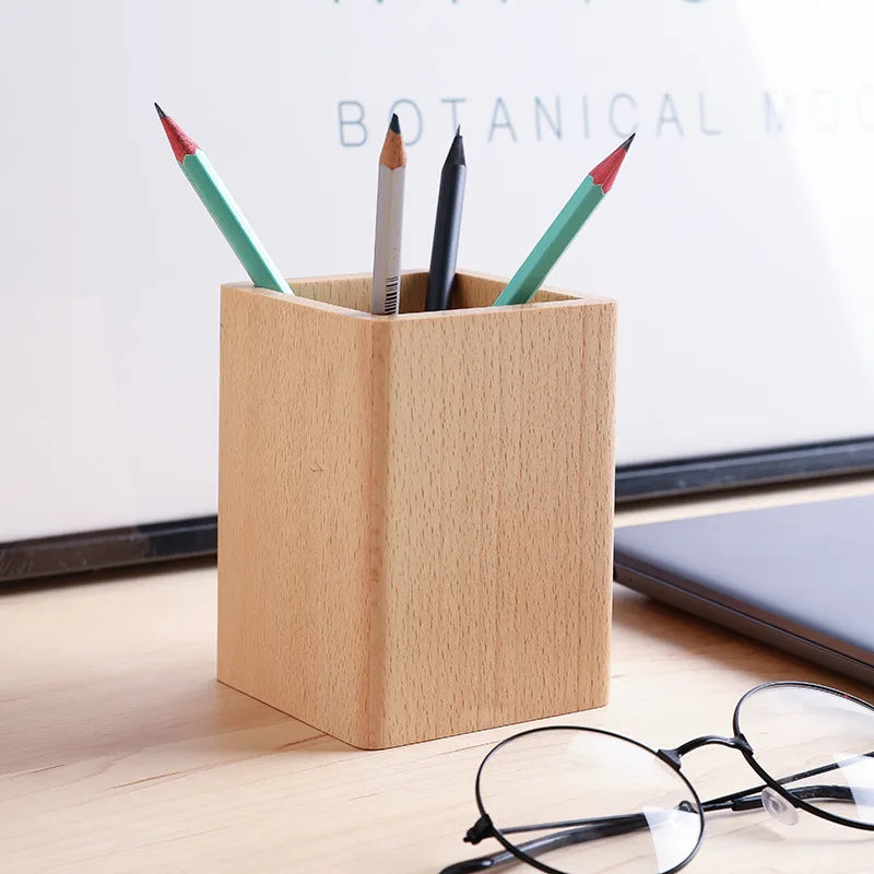 Deskox Ask Solid Walnut Pen Vessel — Deskox Modern Desks & Workspace Accessories — view 3