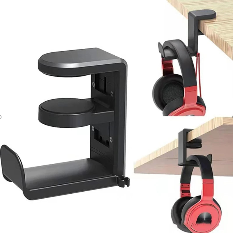 Deskox Krok Under-Desk Headphone Hook — Deskox Modern Desks & Workspace Accessories — view 2