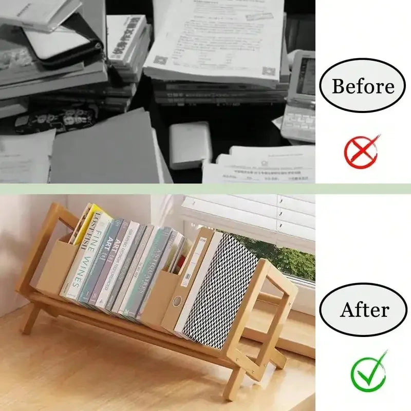 Deskox Hei Compact Desktop Bookshelf — Deskox Modern Desks & Workspace Accessories — view 5