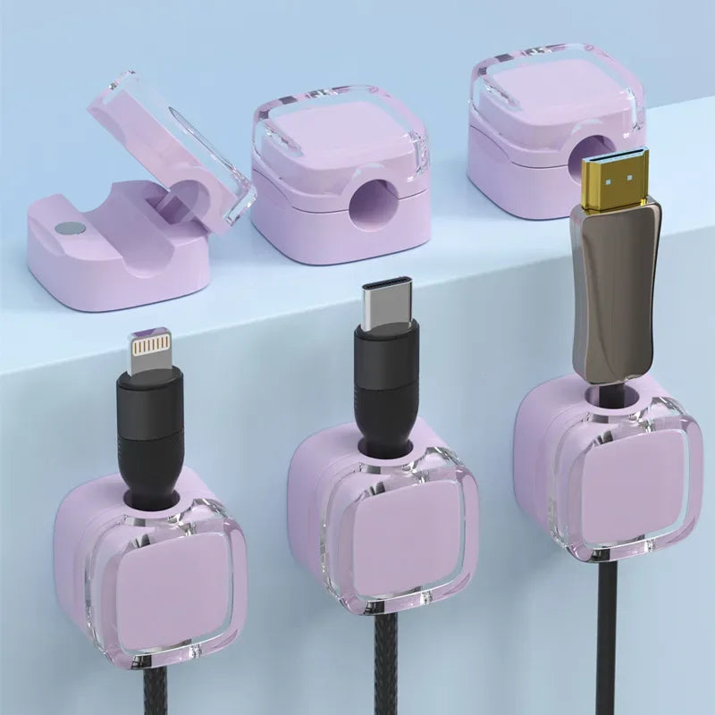 Deskox Klips Magnetic Cable Clip Set — Deskox Modern Desks & Workspace Accessories — view 2