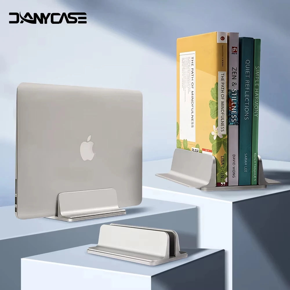 Deskox Tind Vertical Aluminium Laptop Dock — Deskox Modern Desks & Workspace Accessories