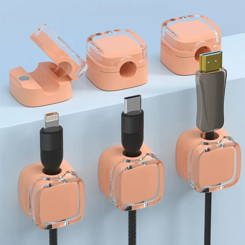 Deskox Klips Magnetic Cable Clip Set — Deskox Modern Desks & Workspace Accessories — view 5