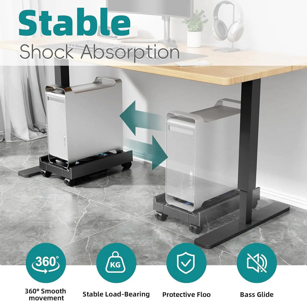 Deskox Barr Adjustable Tower Stand — Deskox Modern Desks & Workspace Accessories — view 4