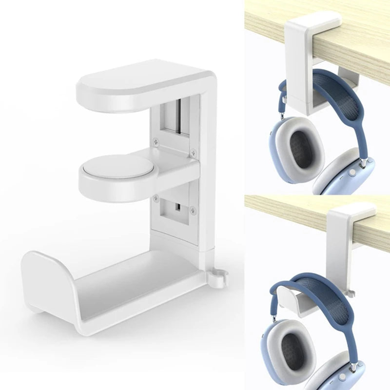 Deskox Krok Under-Desk Headphone Hook — Deskox Modern Desks & Workspace Accessories — view 3