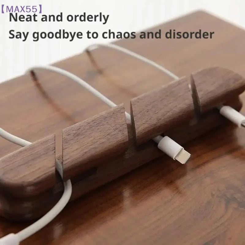 Deskox Rot Solid Wood Cable Dock — Deskox Modern Desks & Workspace Accessories — view 4