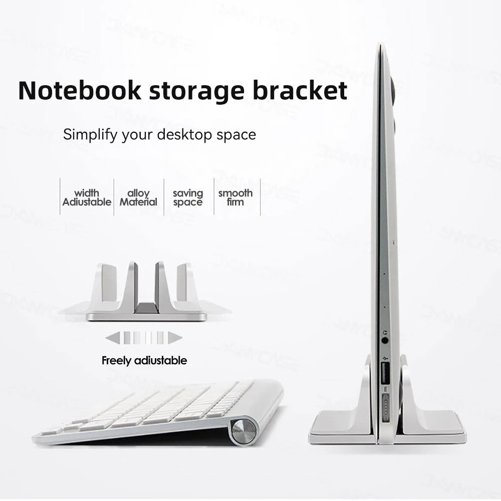 Deskox Tind Vertical Aluminium Laptop Dock — Deskox Modern Desks & Workspace Accessories — view 5