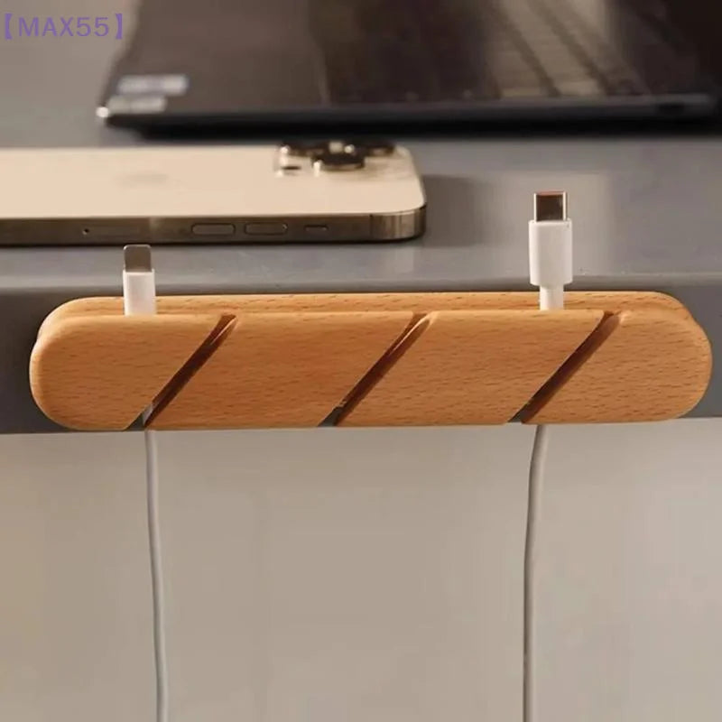 Deskox Rot Solid Wood Cable Dock — Deskox Modern Desks & Workspace Accessories