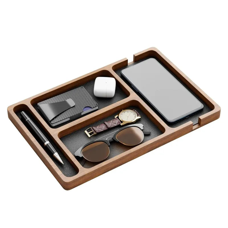 Deskox Brett Solid Wood Valet Tray — Deskox Modern Desks & Workspace Accessories — view 5