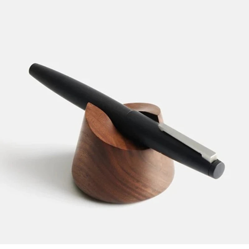Deskox Lonn Walnut Pen Stand — Deskox Modern Desks & Workspace Accessories