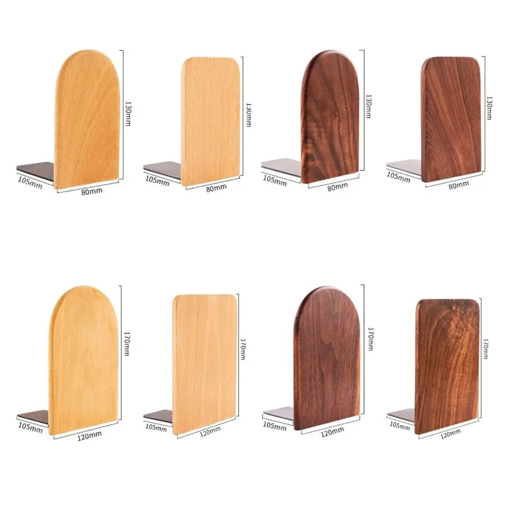 Deskox Grein Beech and Walnut Bookends — Deskox Modern Desks & Workspace Accessories — view 5