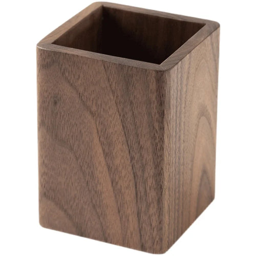 Deskox Ask Solid Walnut Pen Vessel — Deskox Modern Desks & Workspace Accessories