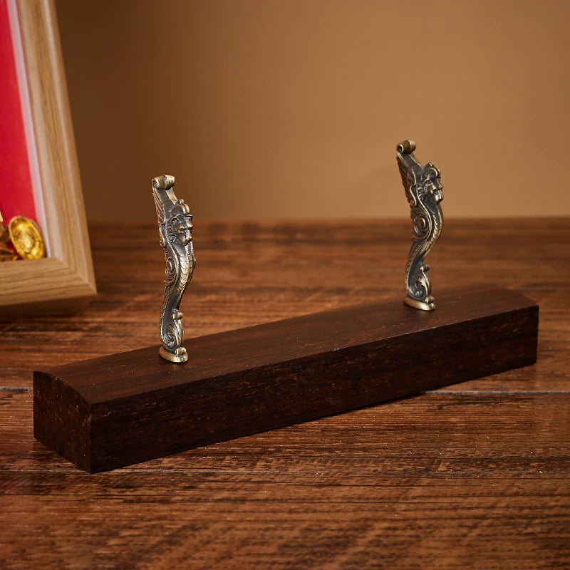 Deskox Kvist Solid Wood Pen Display Rail — Deskox Modern Desks & Workspace Accessories — view 3