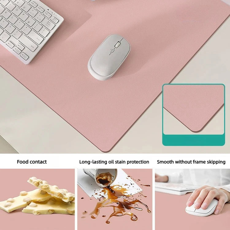 Deskox Flate Vegan Leather Desk Mat — Deskox Modern Desks & Workspace Accessories — view 6