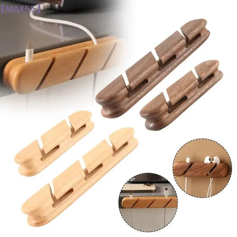 Deskox Rot Solid Wood Cable Dock — Deskox Modern Desks & Workspace Accessories — view 2