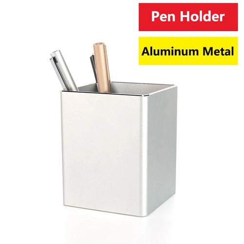 Deskox Alm Anodised Aluminium Pen Cup — Deskox Modern Desks & Workspace Accessories