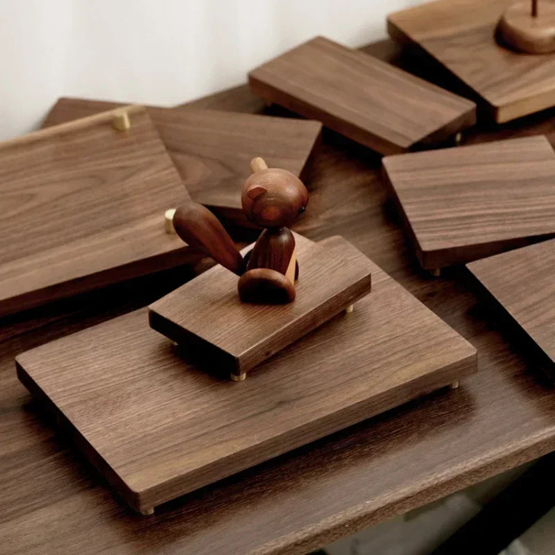 Deskox Ramme Black Walnut Monitor Tray — Deskox Modern Desks & Workspace Accessories — view 6