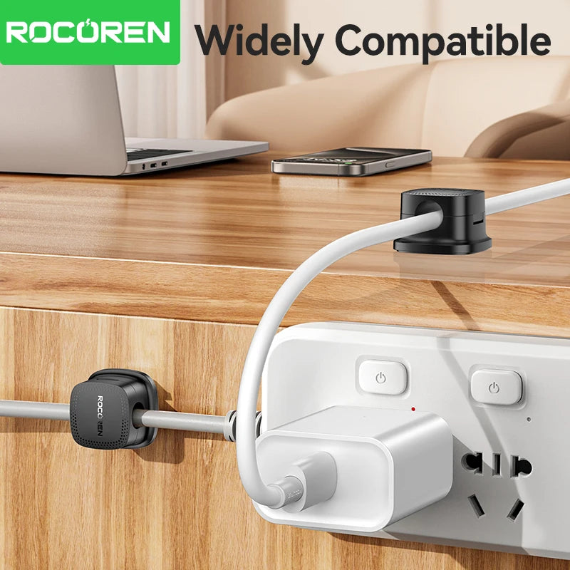 Deskox Knute Magnetic Cable Keeper — Deskox Modern Desks & Workspace Accessories — view 5