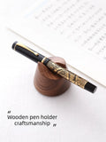 Deskox Eik Walnut Fountain Pen Rest — Deskox Modern Desks & Workspace Accessories
