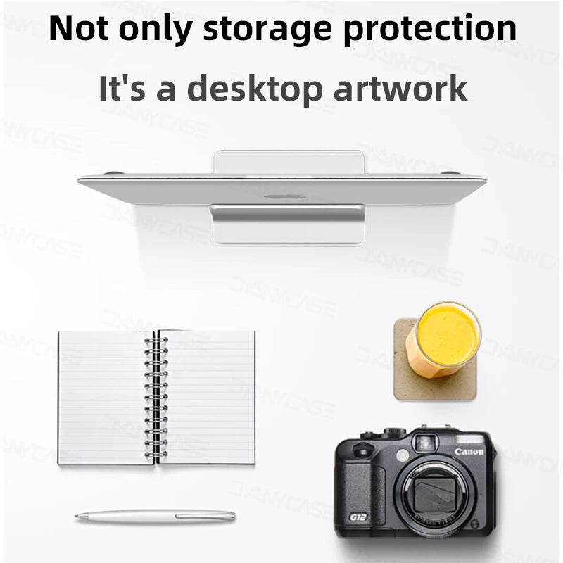 Deskox Tind Vertical Aluminium Laptop Dock — Deskox Modern Desks & Workspace Accessories — view 4