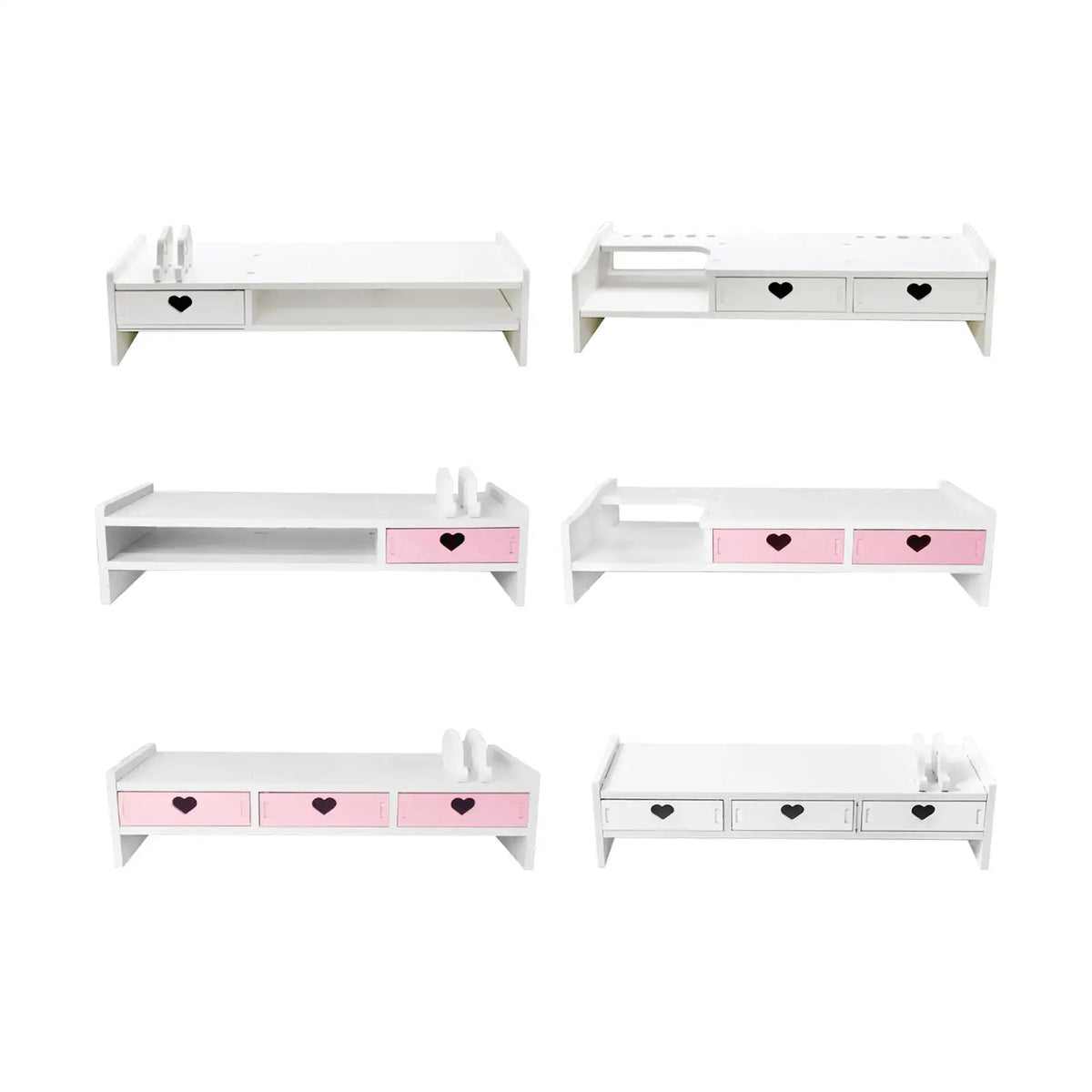 Deskox Mo Monitor Riser with Drawer — Deskox Modern Desks & Workspace Accessories — view 2