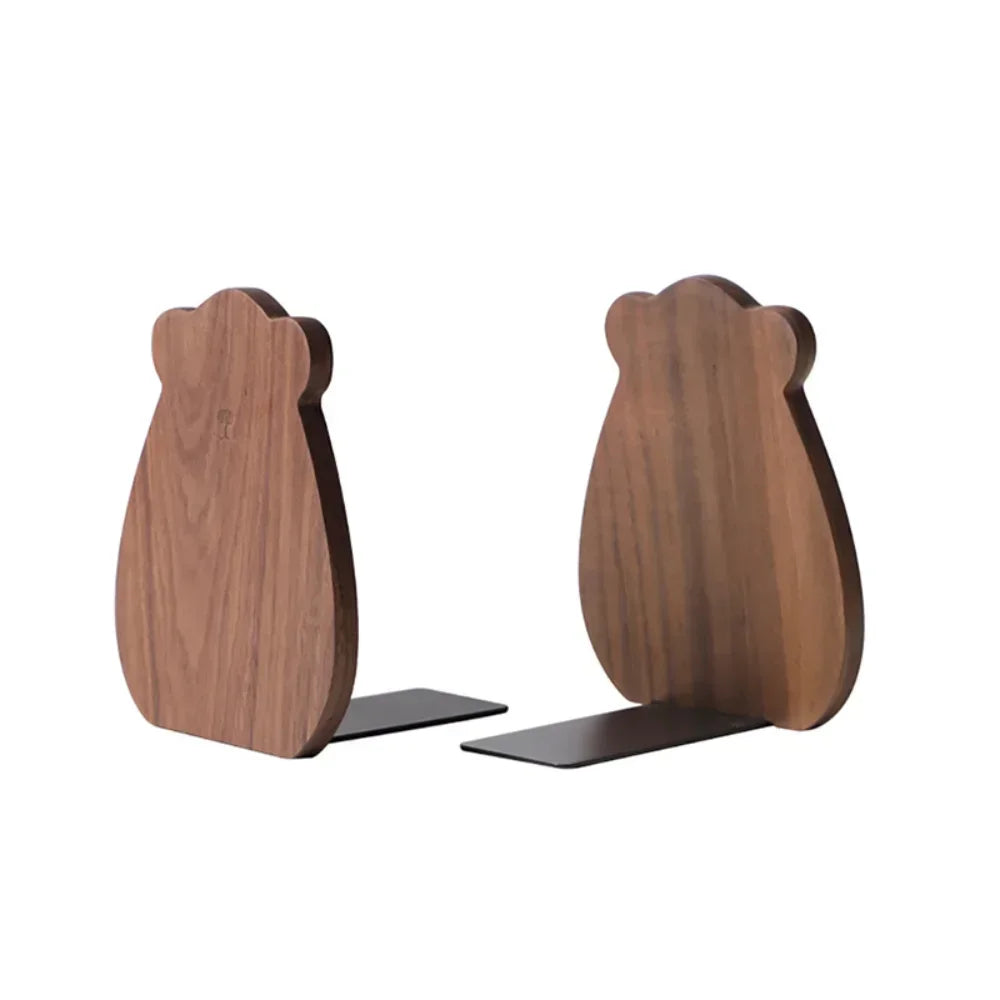 Deskox Kant Walnut L-Bookend — Deskox Modern Desks & Workspace Accessories — view 6