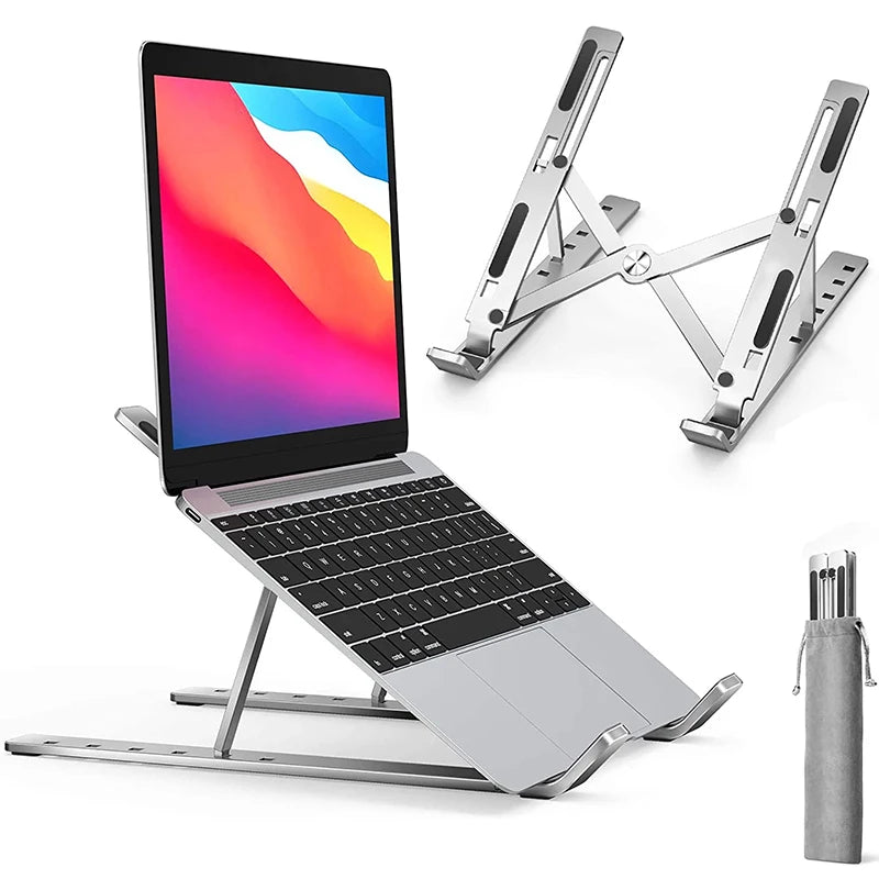 Deskox Fjell Folding Aluminium Laptop Riser — Deskox Modern Desks & Workspace Accessories — view 2