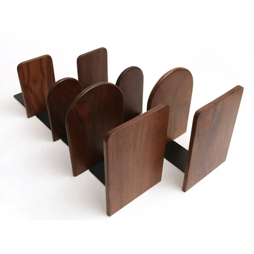 Deskox Grein Beech and Walnut Bookends — Deskox Modern Desks & Workspace Accessories — view 4