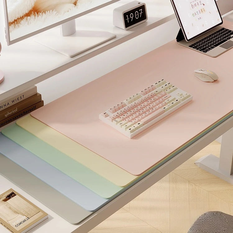 Deskox Flate Vegan Leather Desk Mat — Deskox Modern Desks & Workspace Accessories