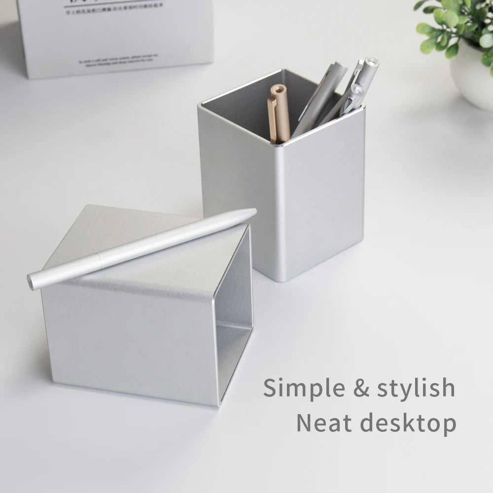 Deskox Alm Anodised Aluminium Pen Cup — Deskox Modern Desks & Workspace Accessories — view 6