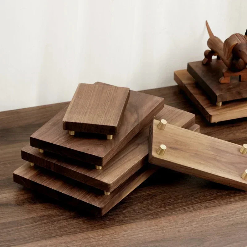 Deskox Ramme Black Walnut Monitor Tray — Deskox Modern Desks & Workspace Accessories — view 5