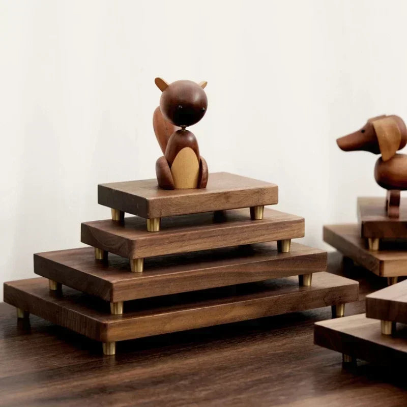 Deskox Ramme Black Walnut Monitor Tray — Deskox Modern Desks & Workspace Accessories — view 3