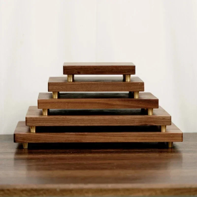 Deskox Ramme Black Walnut Monitor Tray — Deskox Modern Desks & Workspace Accessories — view 2
